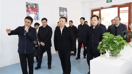 推進(jìn)專項行動走深走實，以發(fā)展實績檢驗主題教育成效 I 梧州市委書記蔣連生蒞臨百裕集團(tuán)調(diào)研